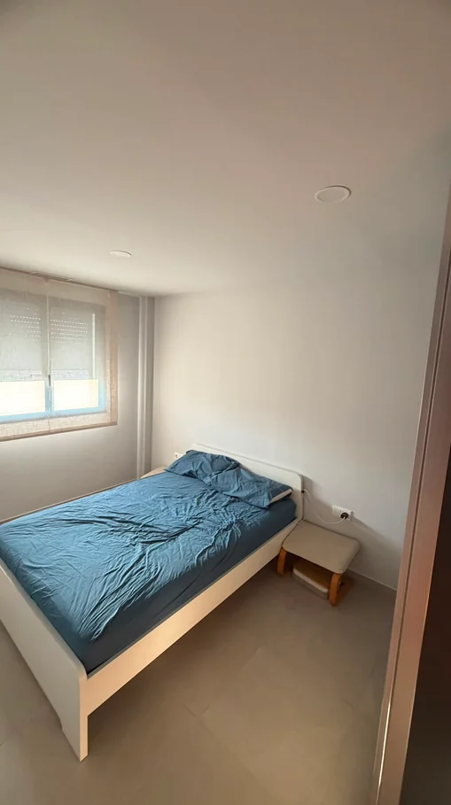 Dormitorio antes de la transformación
