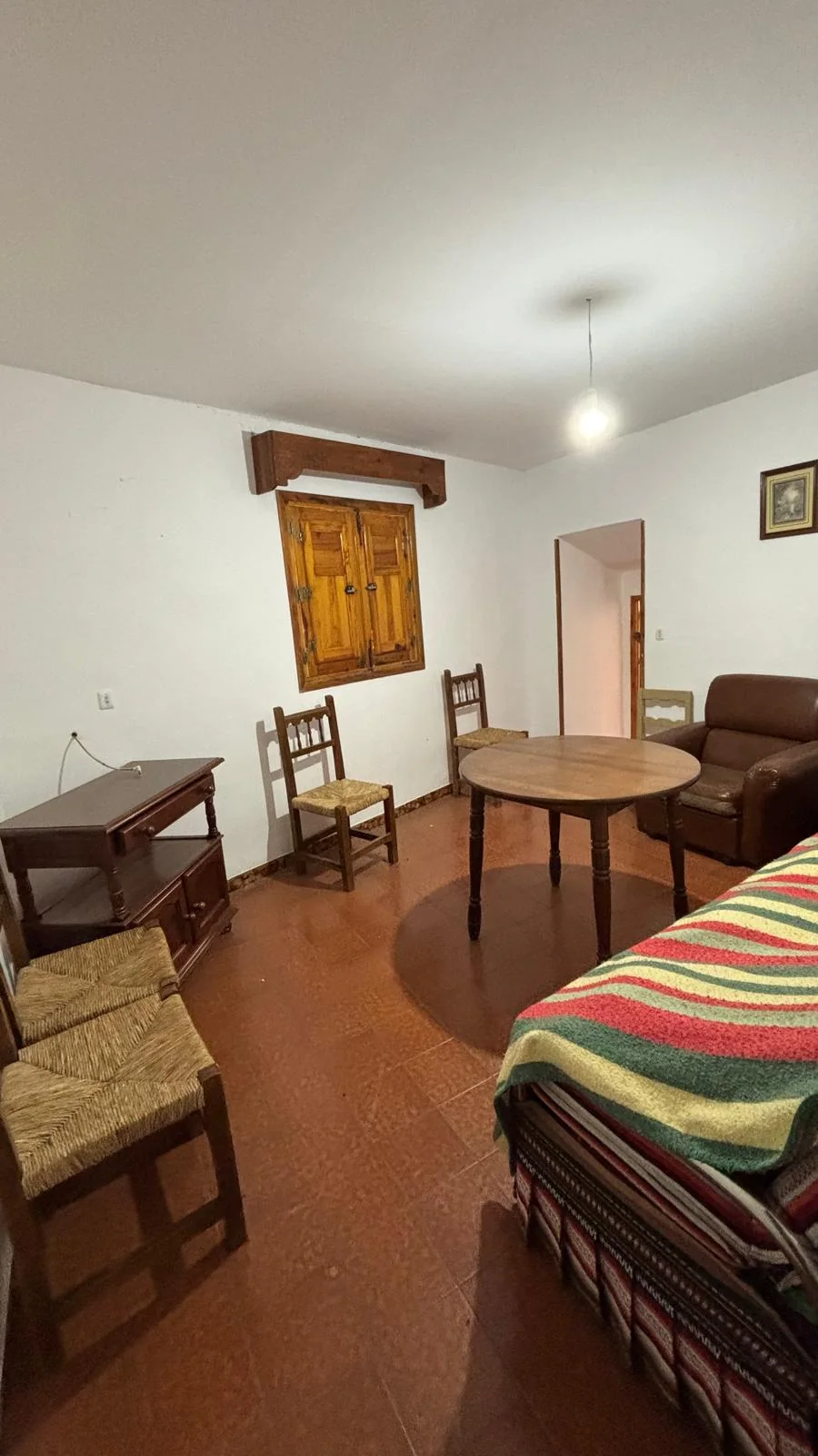 Salón antes de la transformación